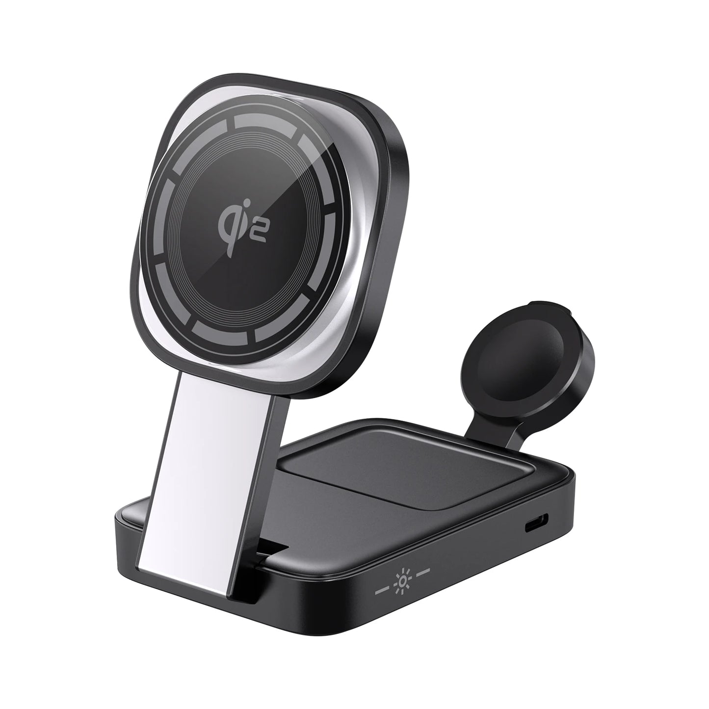 Foldable Magnetic Wireless Charging Station | 15W Fast Charge for iPhone 16 Pro, Samsung, Watch & AirPods