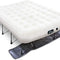 Ez-Bed Queen Air Mattress with Built-in Frame & Rolling Case - Self-Inflating, Auto Shut-Off