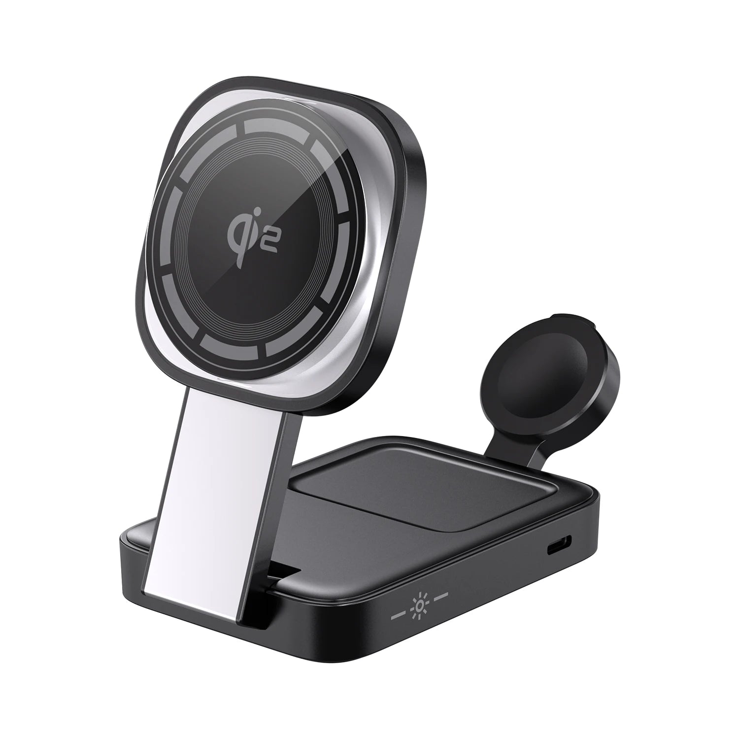 Foldable Magnetic Wireless Charging Station | 15W Fast Charge for iPhone 16 Pro, Samsung, Watch & AirPods