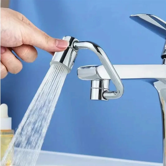 1080° Swivel Faucet Extender - Universal Dual-Mode Faucet Aerator for Sink, Bathroom, Kitchen