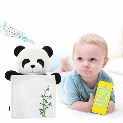 Cute Remote Control Hide and Seek Panda Learning Tongue Singing Intelligent Conversation Baby Interactive Puzzle Electric Toys