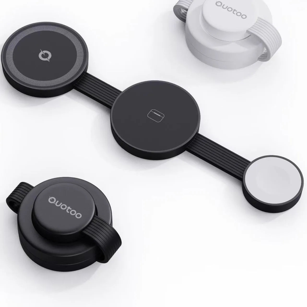 Foldable MagSafe 3-in-1 Wireless Charger for iPhone, Watch & AirPods