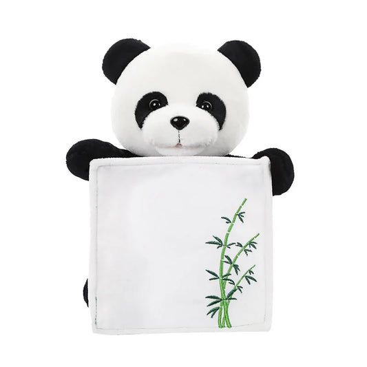Cute Remote Control Hide and Seek Panda Learning Tongue Singing Intelligent Conversation Baby Interactive Puzzle Electric Toys